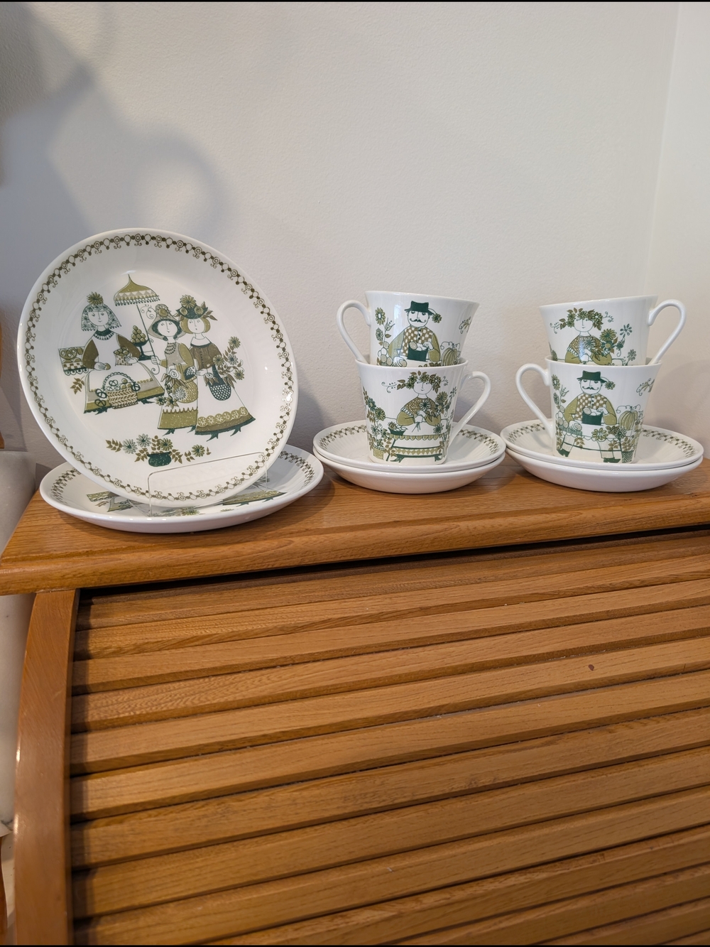 🌿 Vintage Figgjo “Market” by Turi Design — Made in Norway